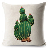 Watercolor Cactus Pillow Cases