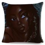 Beautiful Black Women Pillow Cases
