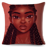 Beautiful Black Women Pillow Cases