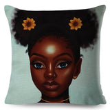 Beautiful Black Women Pillow Cases
