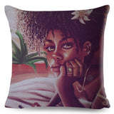 Beautiful Black Women Pillow Cases