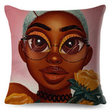 Beautiful Black Women Pillow Cases