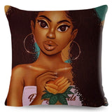 Beautiful Black Women Pillow Cases