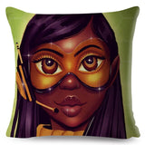 Beautiful Black Women Pillow Cases