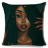 Beautiful Black Women Pillow Cases