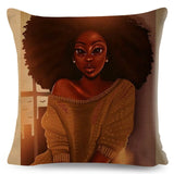 Beautiful Black Women Pillow Cases