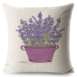 Watercolor Yellow Floral Pillow Cases