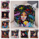 African Women Style Pillow Cases