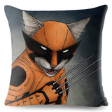 Cat Super Heros Pillow Case