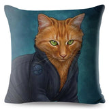 Cat Super Heros Pillow Case