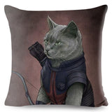 Cat Super Heros Pillow Case