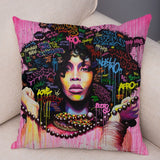 African Women Style Pillow Cases