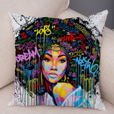 African Women Style Pillow Cases