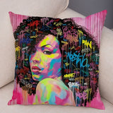 African Women Style Pillow Cases