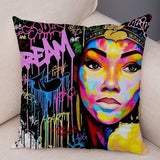 African Women Style Pillow Cases