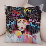 African Women Style Pillow Cases