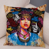 African Women Style Pillow Cases