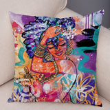 African Women Style Pillow Cases