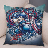 Marvel Avengers Captain America Pillow Cases
