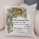 Alice in Wonderland Pillow Cases