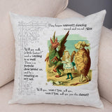Alice in Wonderland Pillow Cases