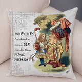 Alice in Wonderland Pillow Cases