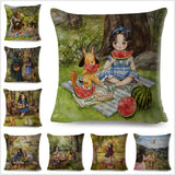 Cartoon Cute Girl Fairy Tale Pillow Cases