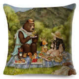 Cartoon Cute Girl Fairy Tale Pillow Cases