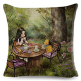 Cartoon Cute Girl Fairy Tale Pillow Cases