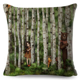 Cartoon Cute Girl Fairy Tale Pillow Cases