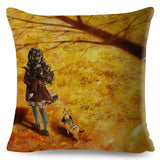 Cartoon Cute Girl Fairy Tale Pillow Cases