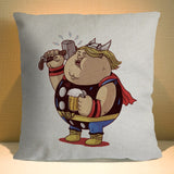 Cute Cartoon Fat Marvel Avengers Pillow Case