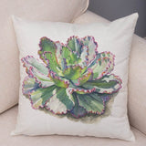 Nordic Style Watercolor Pillow Cases