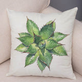 Nordic Style Watercolor Pillow Cases