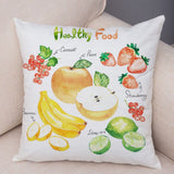 Healthy Food Pillow Cases