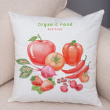 Healthy Food Pillow Cases