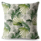 Tropical Palm Leaves Pillow Cases