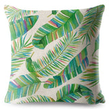 Tropical Palm Leaves Pillow Cases