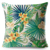Tropical Palm Leaves Pillow Cases