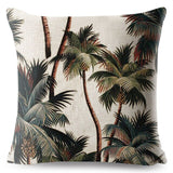 Tropical Palm Leaves Pillow Cases