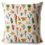 Cactus Pineapple Pillow Cases