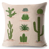 Cactus Pineapple Pillow Cases