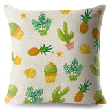 Cactus Pineapple Pillow Cases