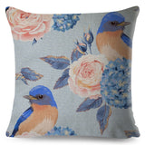 Nordic Style Rose Flower Pillow Cases