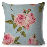 Nordic Style Rose Flower Pillow Cases
