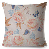 Nordic Style Rose Flower Pillow Cases