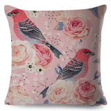 Nordic Style Rose Flower Pillow Cases