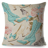 Nordic Style Rose Flower Pillow Cases