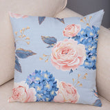 Nordic Style Rose Flower Pillow Cases