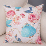 Nordic Style Rose Flower Pillow Cases
